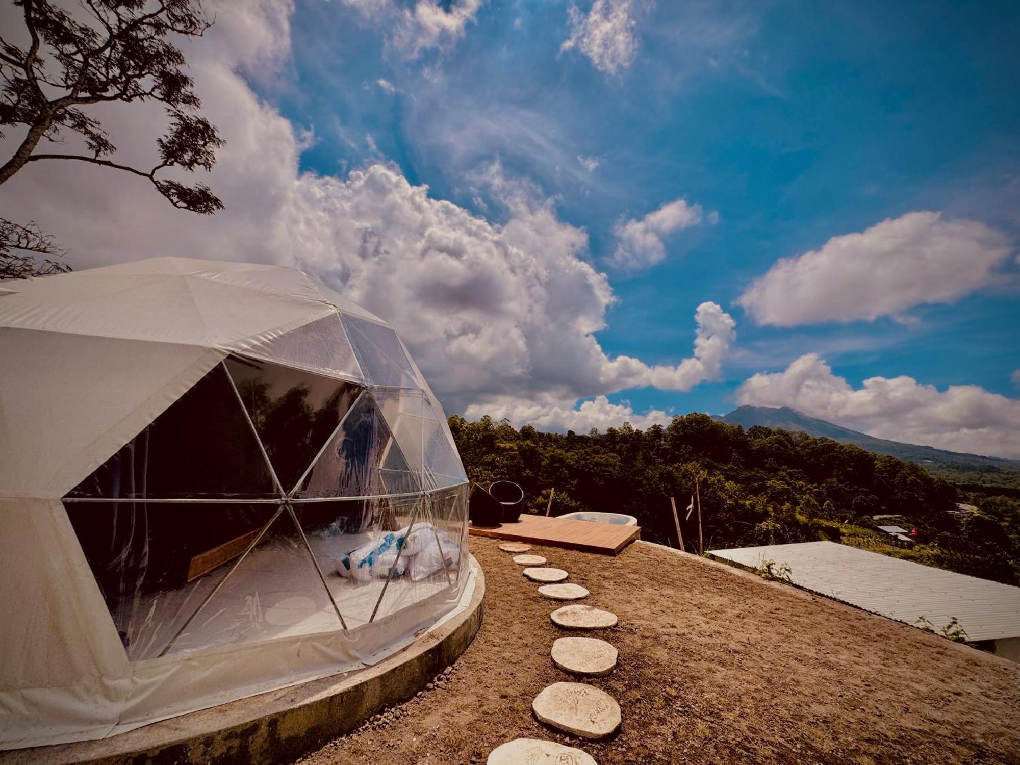 ホテル Kubah Bali Glamping Kintamani エクステリア 写真